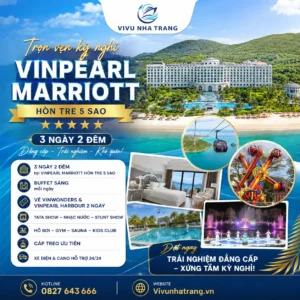 Combo khách sạn Nha Trang 3 ngày 2 đêm cho gia đình 4 người