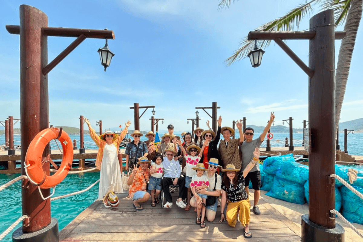 Gia đình du lịch Nha Trang tự túc cùng trẻ nhỏ 