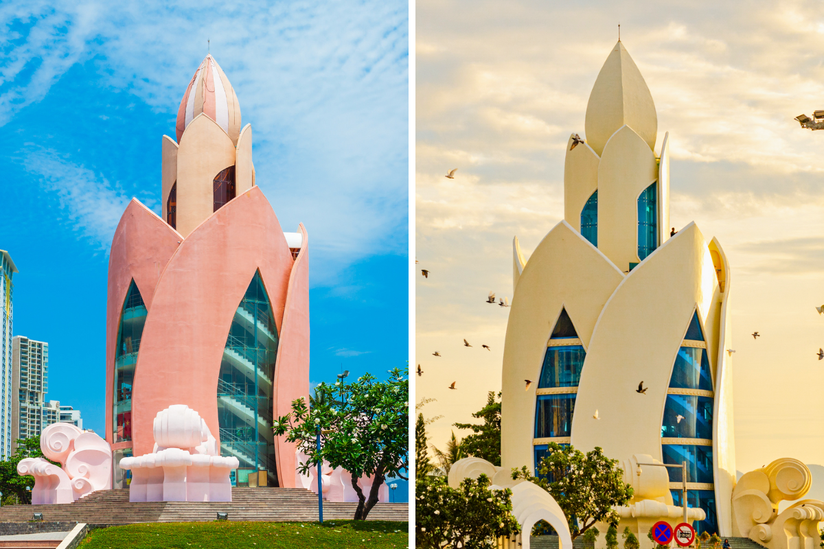 Không gian Tháp Trầm Hương Nha Trang