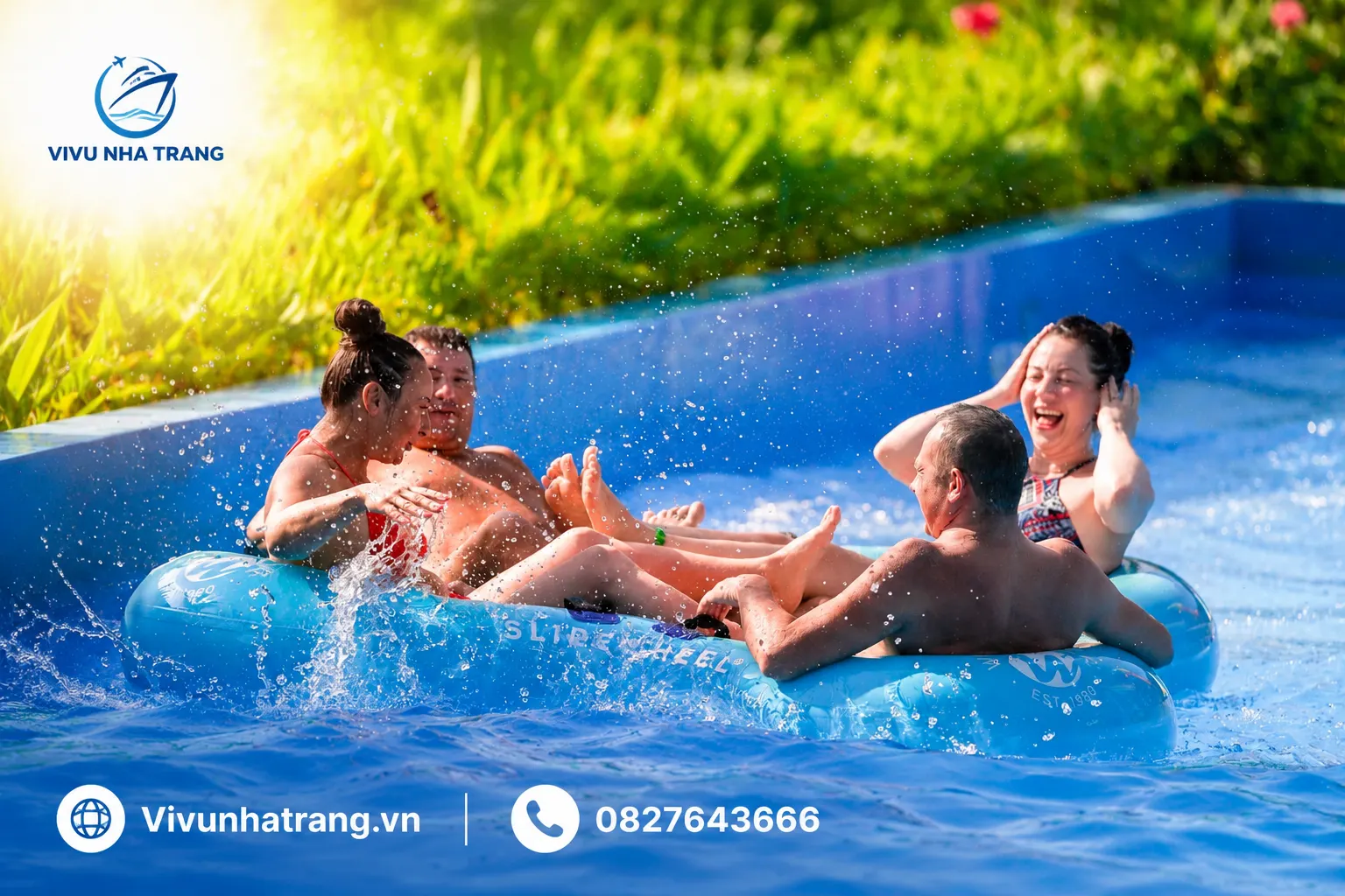 Công viên nước Water World tại VinWonders Nha Trang